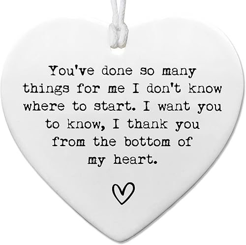 Thank You Gifts Heart Keepsake Gifts Sent to Sister Best Friend Thoughtful Gifts Colleague Appreciation Gifts Thank You Gift Ideas Gift To Say Thank