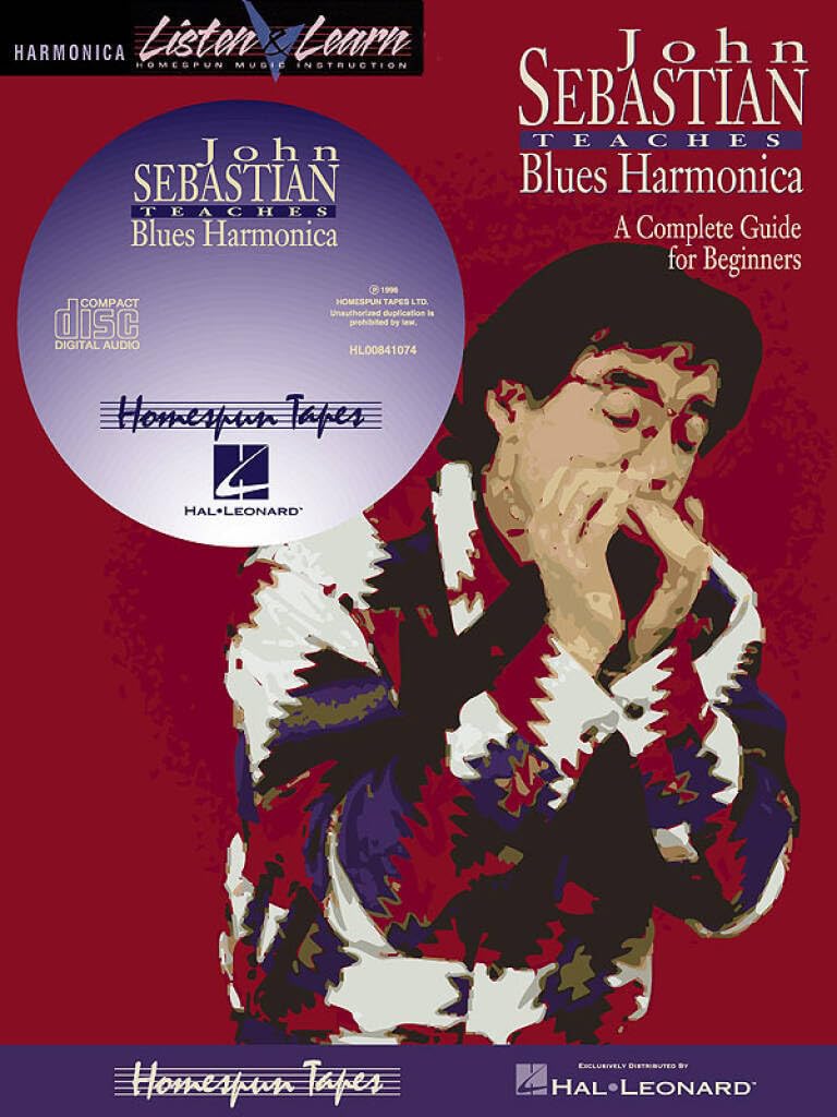 Harmonica blues debutant avec CD d'apprentissage de la musique