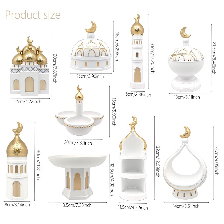 Figura Decorativa Islámica de Resina para Mesa miniatura 7