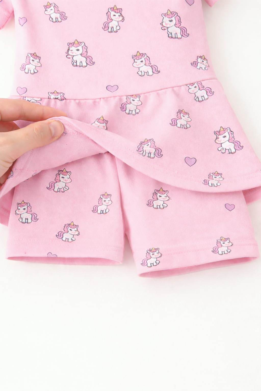 Bubble Berry Girls' Unicorn Swimming Costume, Pink, 3-4 Years 3