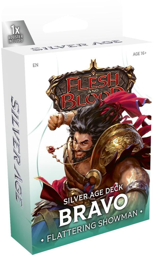 Amazon.com: Flesh & Blood TCG Silver Age Chapter 1 Deck - Bravo