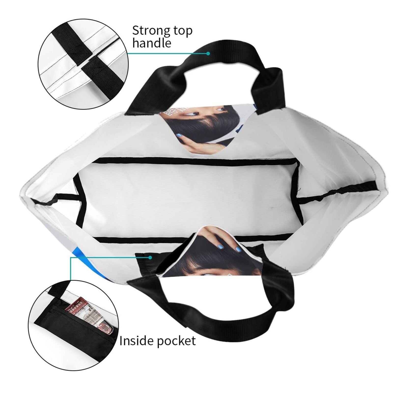 Amazon.co.jp: あいみょん エコバッグ 買い物バッグ おしゃれ手提げ袋