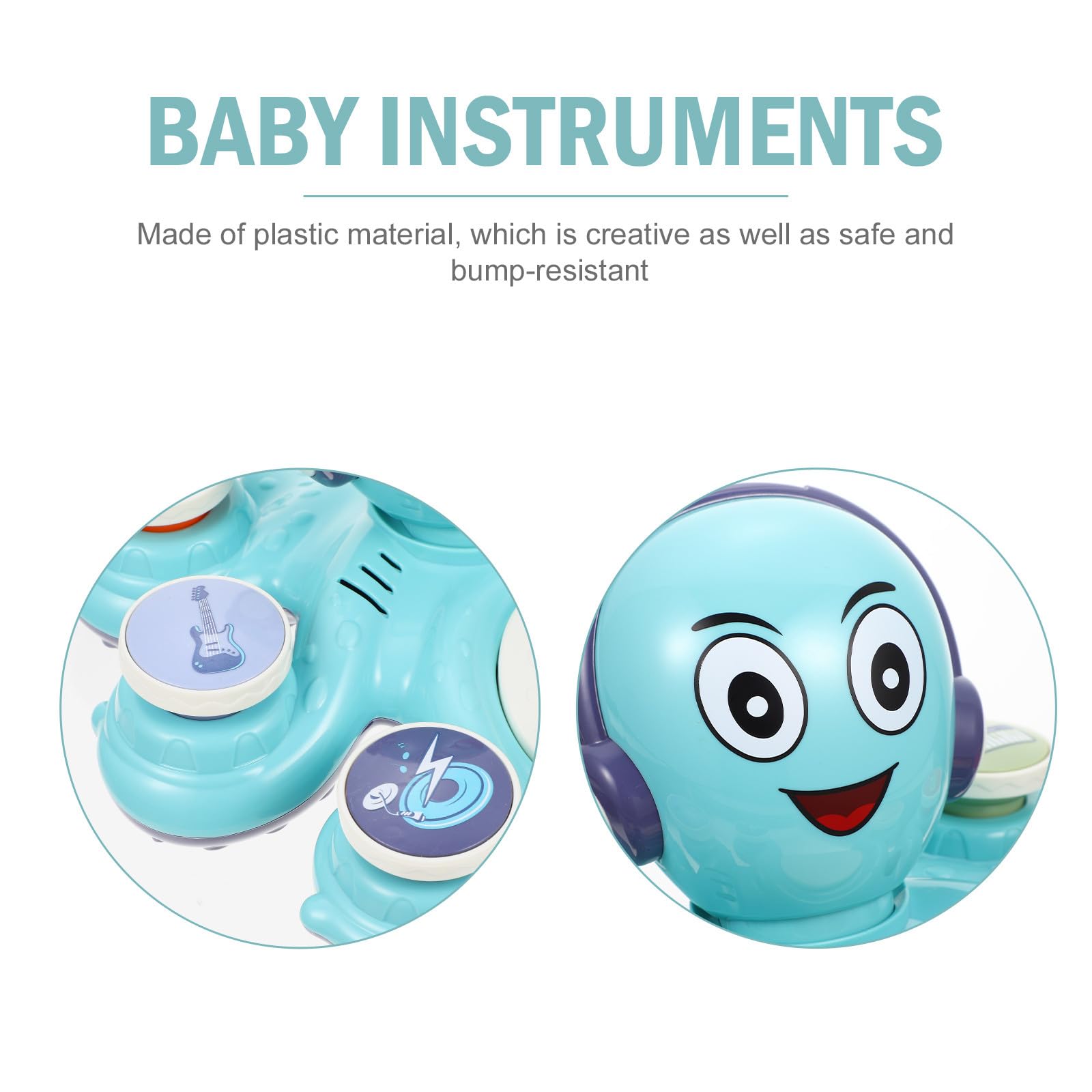 Juguete Eléctrico de Plástico Azul Musical para Niños
