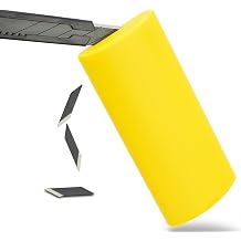 Umaki 2pieces Sharps Disposal Container for 9mm Utility Knife Blades & Razor Blade Disposal Case, Perfect for Home, Warehouses