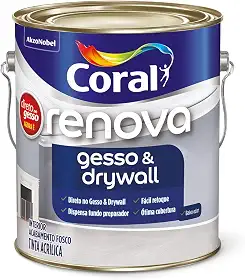 RENOVA GESSO & DRYWALL BRANCO 3,6L - CORAL