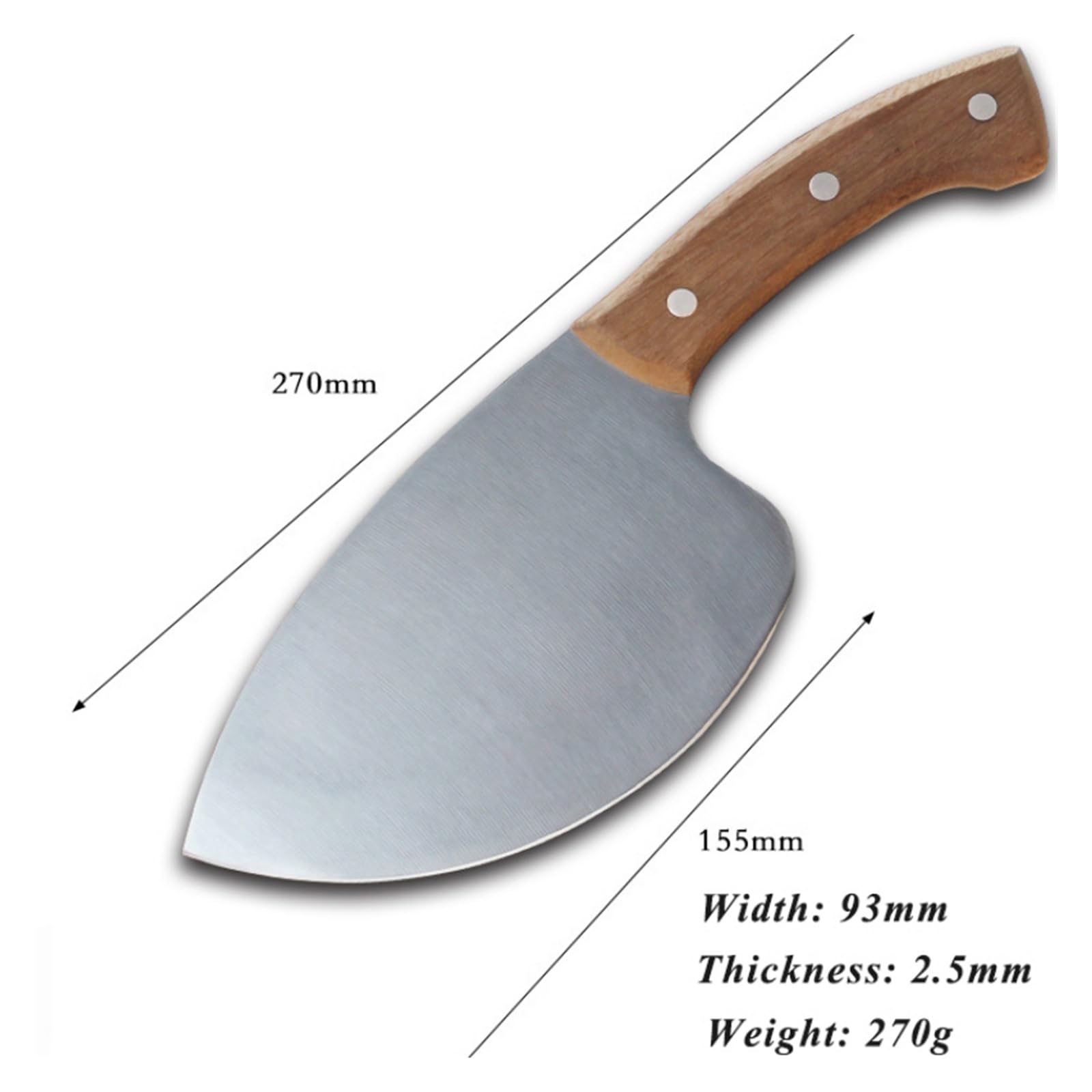 Coltello da sfilettatura affilato for la pancia a lama tonda for affettare frutti di mare, pesce, prodotti acquatici, strumento for la lavorazione, coltelli for esche da pesca
