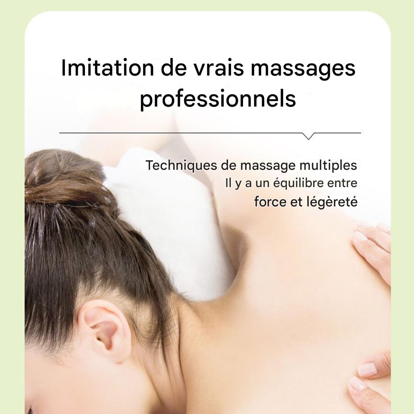 Masajeador de cuello y espalda con calefacción,Masajeador Cervical Térmico