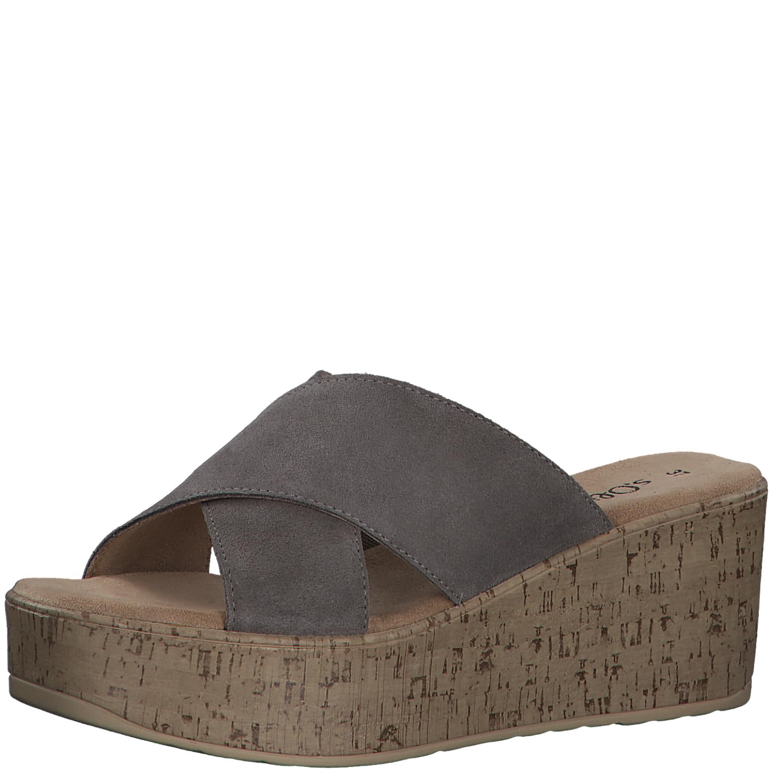 s.Oliver Women's 5-27212-42 Mule, Taupe, 6.5 UK