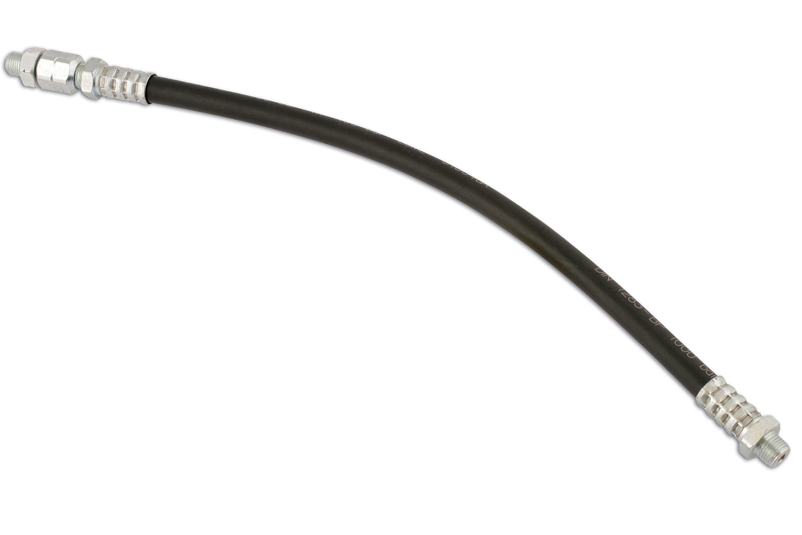 Connect Grease Gun Hose 1/8"" BSP Male Ends 450mm 2pc 31253