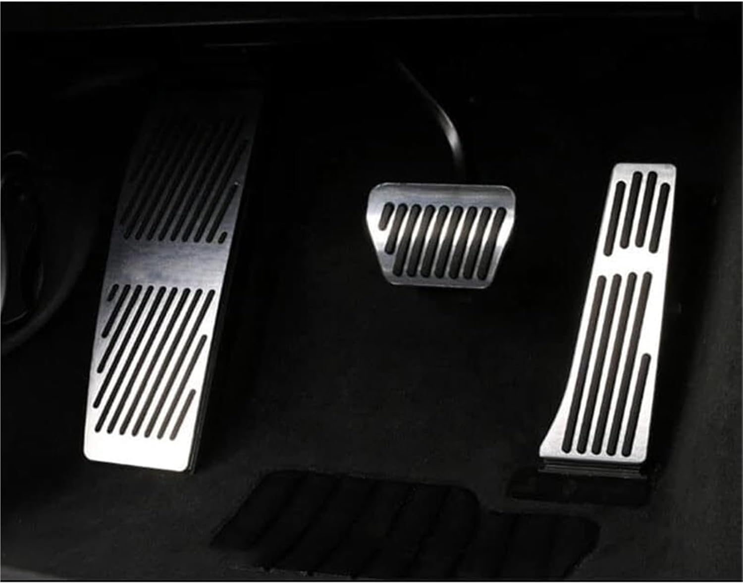 車のペダル 用のビー・エム・ダブリュー 1 2 3 4シリーズ F20用ブレーキペダル アクセルペダル フットレストカバーパッド