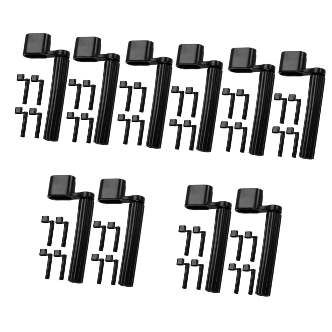 ibasenice 50stücke Gitarren-saitenwickler Ergonomisches Design Für Gitarren Und Ukulelen Schnelles Saitenwechsel-werkzeug Für Anfänger Und Profis