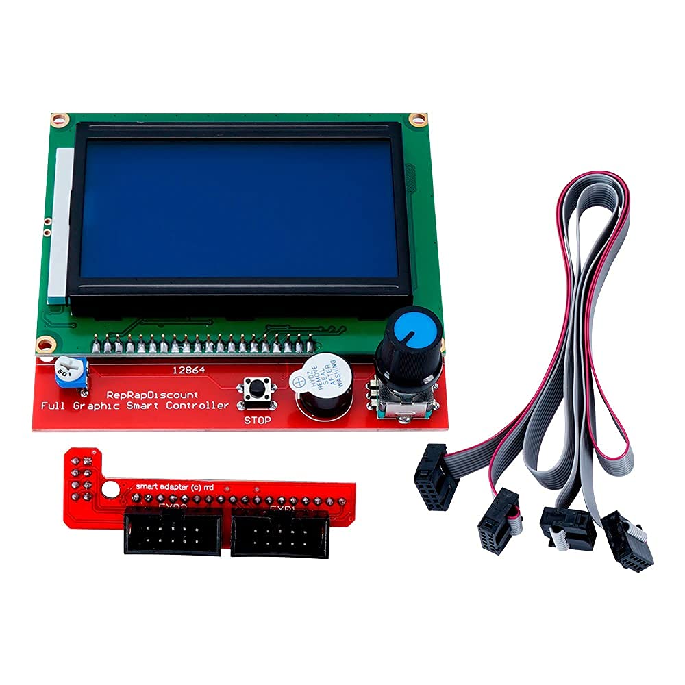 xcluma RAMPS1.4 LCD 12864 LCD control panel Reprap 2004 LCD Control board Smart Adapter (B0974Z8HWR) Amazon Price History, Amazon Price Tracker