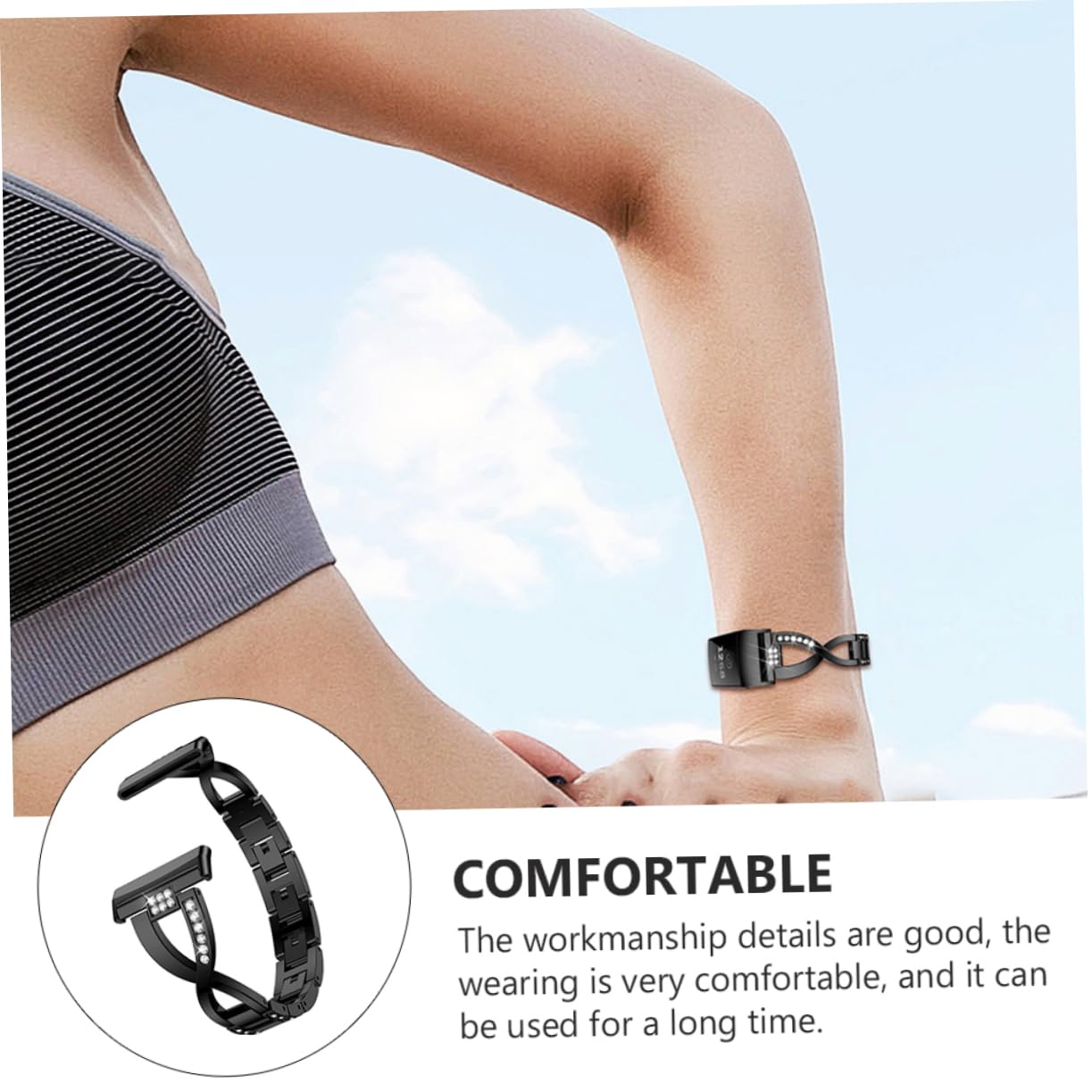 Hemobllo 3 Pièces Ceinture En Acier Montre Accessoires Montres Intelligentes Bracelets De e Pour Hommes Bracelet Bande Hommes es Confortable De e Délicat