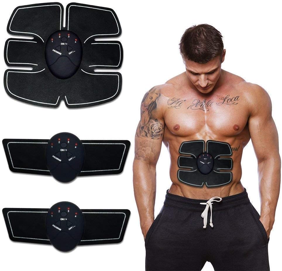 Rexmon my balance muscle exerciser stimulator for unisex fitness technology kit 6 pack abs wireless electro pad gym trainer men women