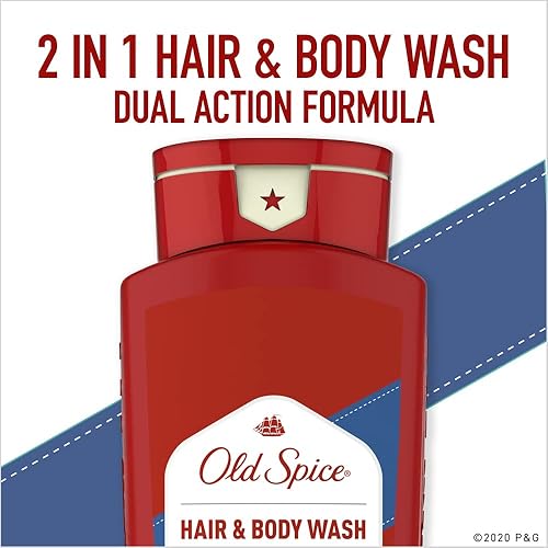 Miniatura 7 de Old Spice Lavado de cabello y cuerpo de alta resistencia, 18 onzas (paquete de 4)