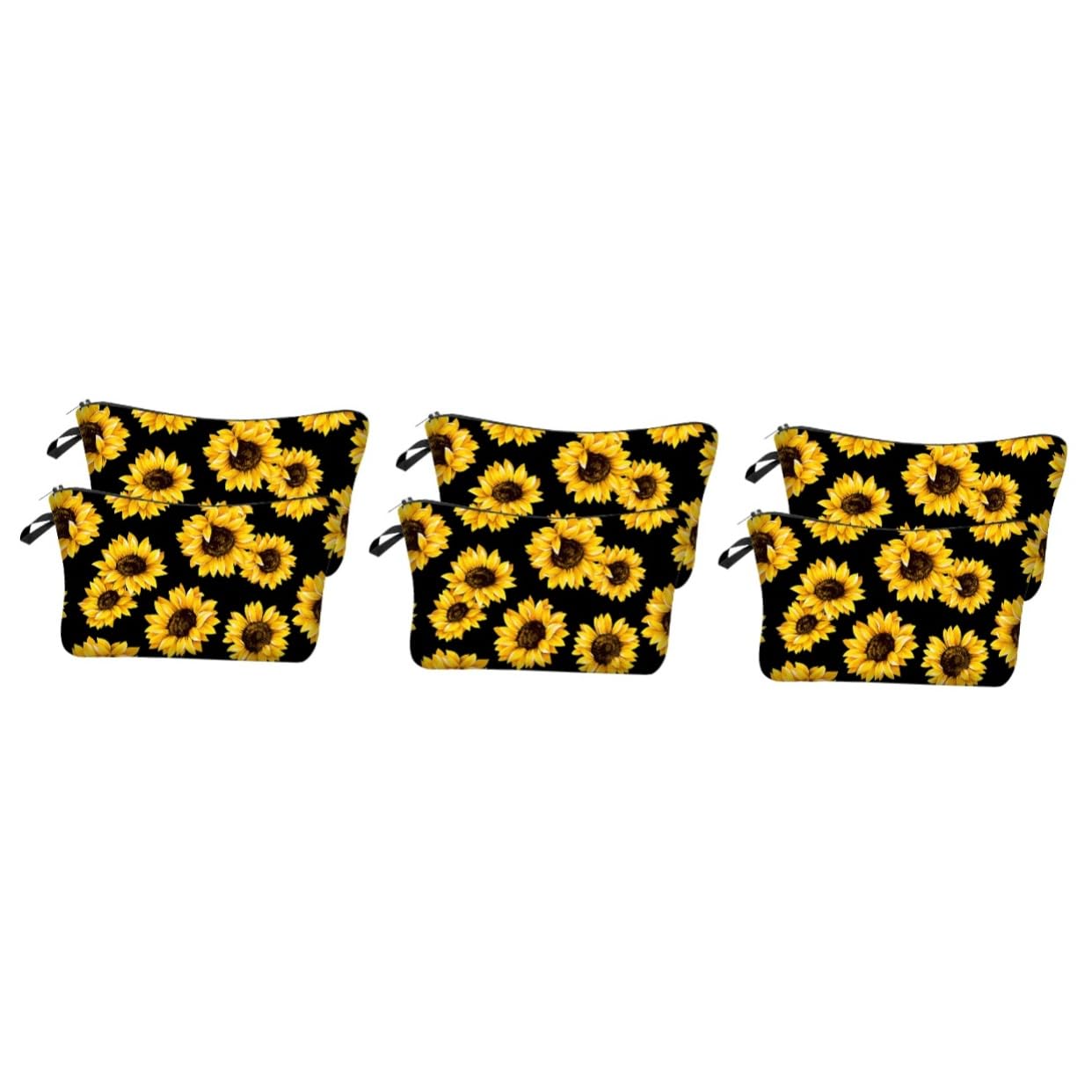 Beavorty 6piezas Bolsa De Cosméticos De Viaje Neceser De Maquillaje Portátil De Organizador De Productos De Belleza para Viajes y Uso Diario