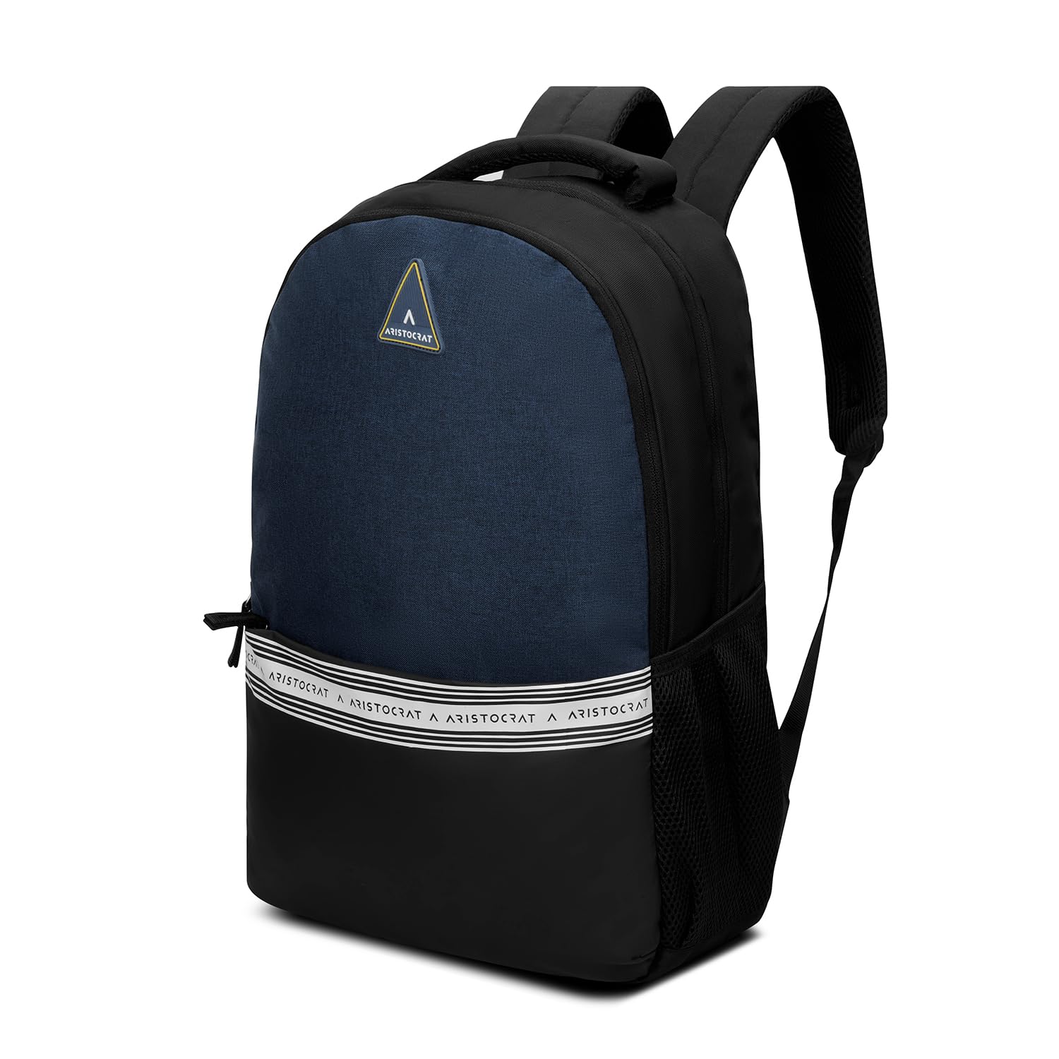 blake 15.6" compatible laptop backpack 18l | 2 compartments with quick-access front pocket | tablet sleeve & side pockets | office & casual backpack for men & women (blue)