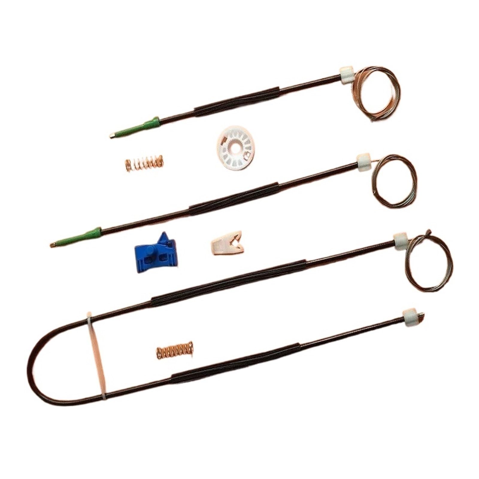 Sauanmnktp 1 Set Window Winder Repair Kit For Peugeot 307 Cabriolet 2003-2008 Window Regulator Repair Kit Front Left