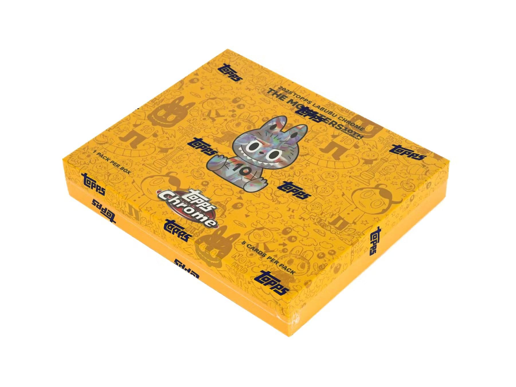 Amazon.co.jp: Topps 2025 Chrome Labubu The Monsters 10th