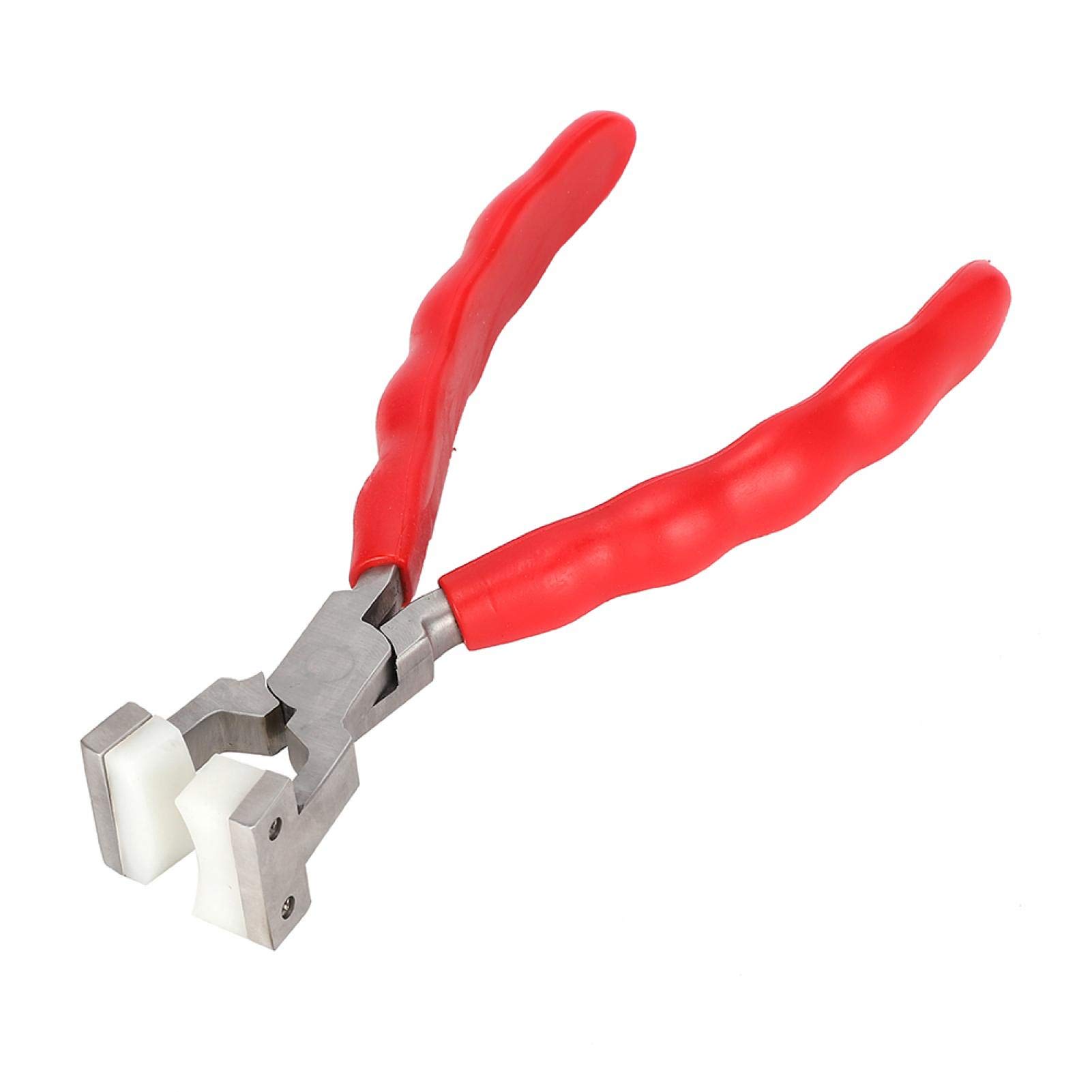 Wosune Nylon Pliers, Flat Nylon Pliers Bracelet For Bending For Shaping Eyewire For Jewelry Making For Round Rings(Section D)