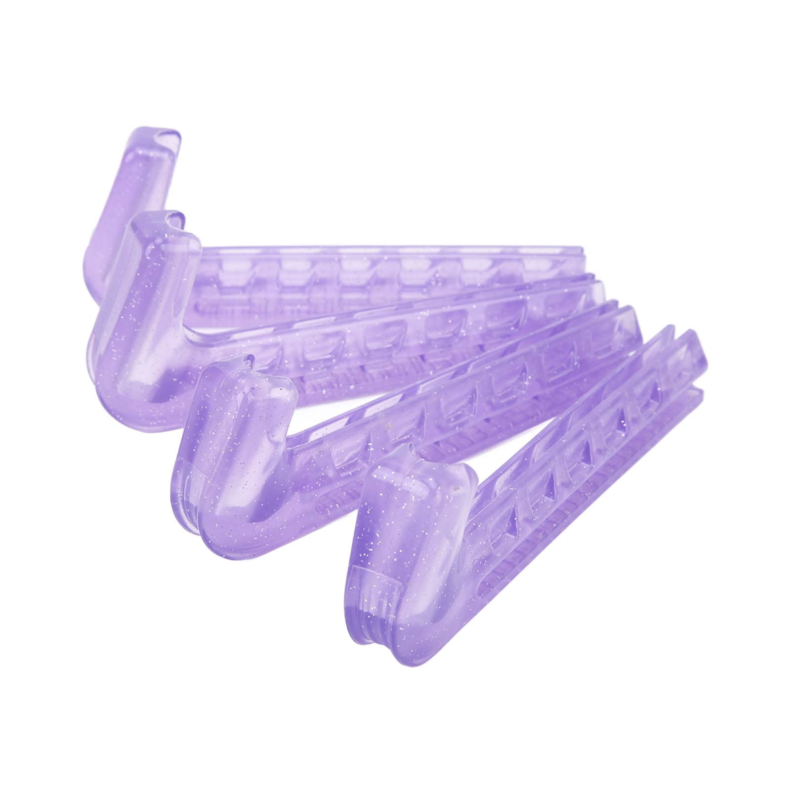 AUNMAS Couvre-lames de patins à glace, matériau en silicone réglable, facile à utiliser pour patins à glace