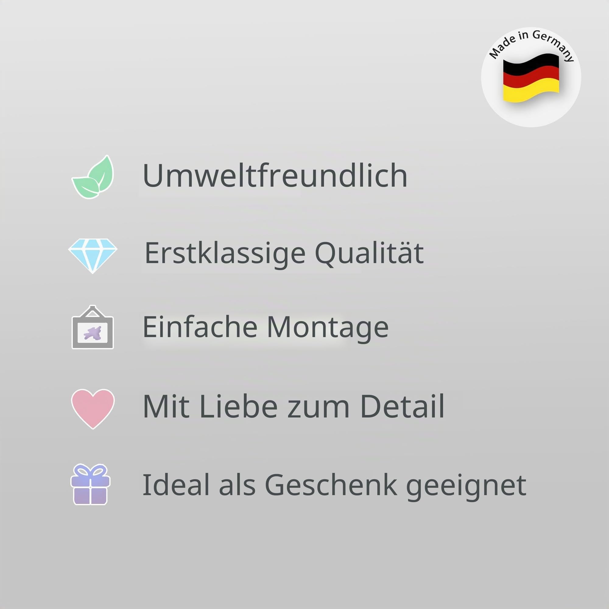 Novart Wandbilder Fashion - KOMPLETT AUFHÄNGFERTIG - Mit Spruch Wohnzimmer Schlafzimmer - 6 Moderne Mood-Bilder - N022372a