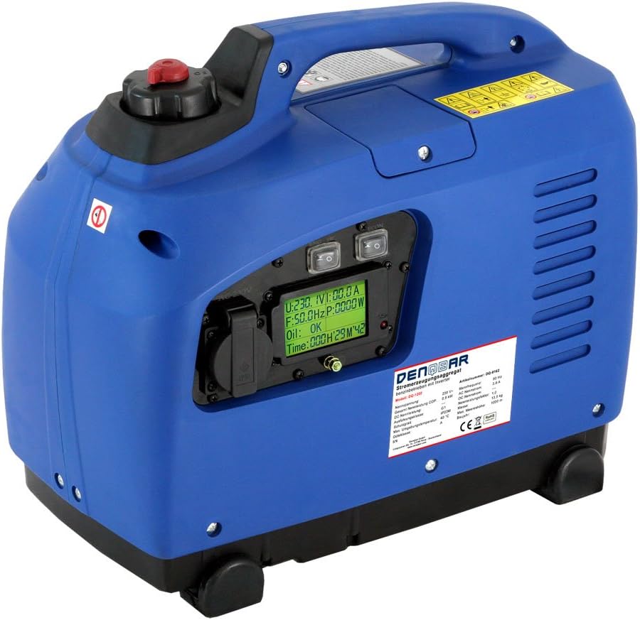 Denqbar 1.2 kW Silent Suitcase Digital Inverter Generator