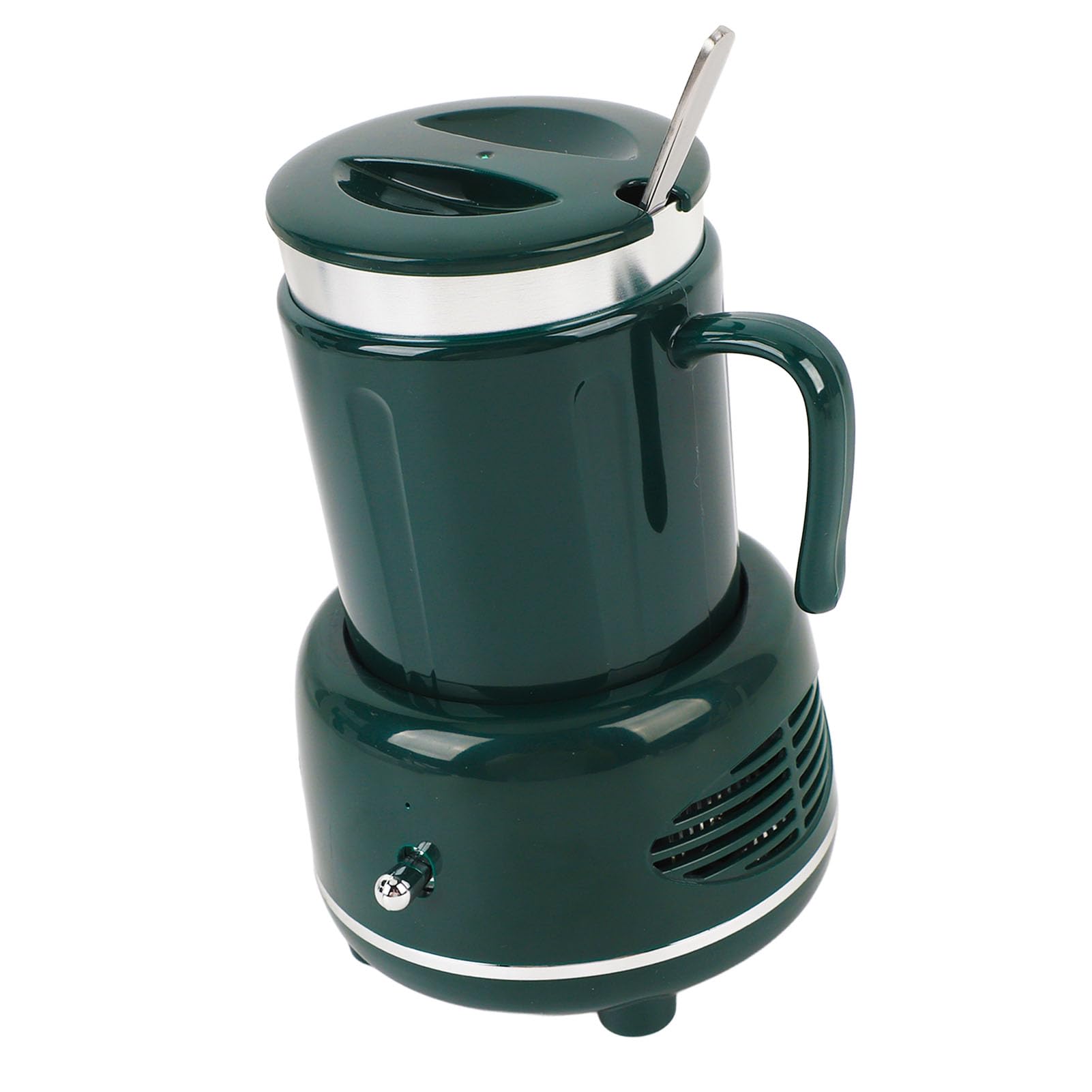 Dilwe Enfriador Calentador de Tazas USB, Taza Calefactora Eléctrica Portátil de Enfriamiento Rápido con Ajuste de 2 Engranajes para café, té con Leche, Viajes de Oficina