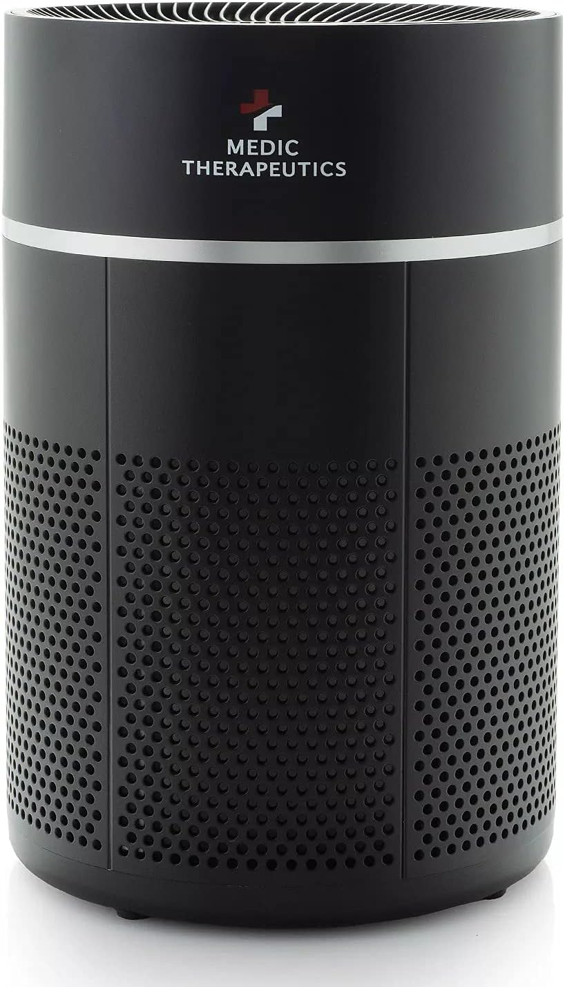 Ultra Silent UVC Portable HEPA H13 Air Purifier… (Black)