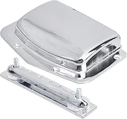 RiToEasysports Arremate de Ponte de Guitarra Elétrica, Ajustável e Fixo Com Capa, Fácil de Usar, Alto Fator de Segurança, Ideal para Guitarristas (Prata)