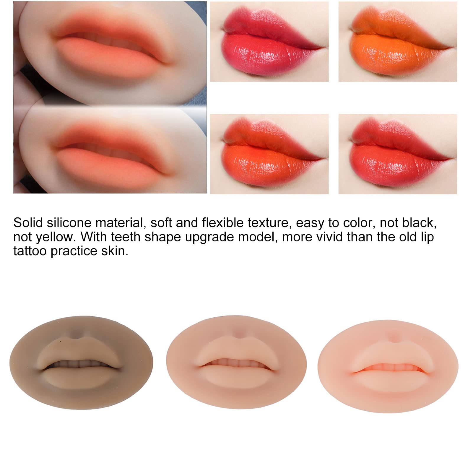 Soft Silicone Lip Practice Skin - Image 3