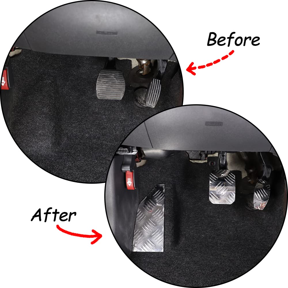 Fußstütze Pedale Für FIAT 500X 500 - Edelstahl Pedale Set