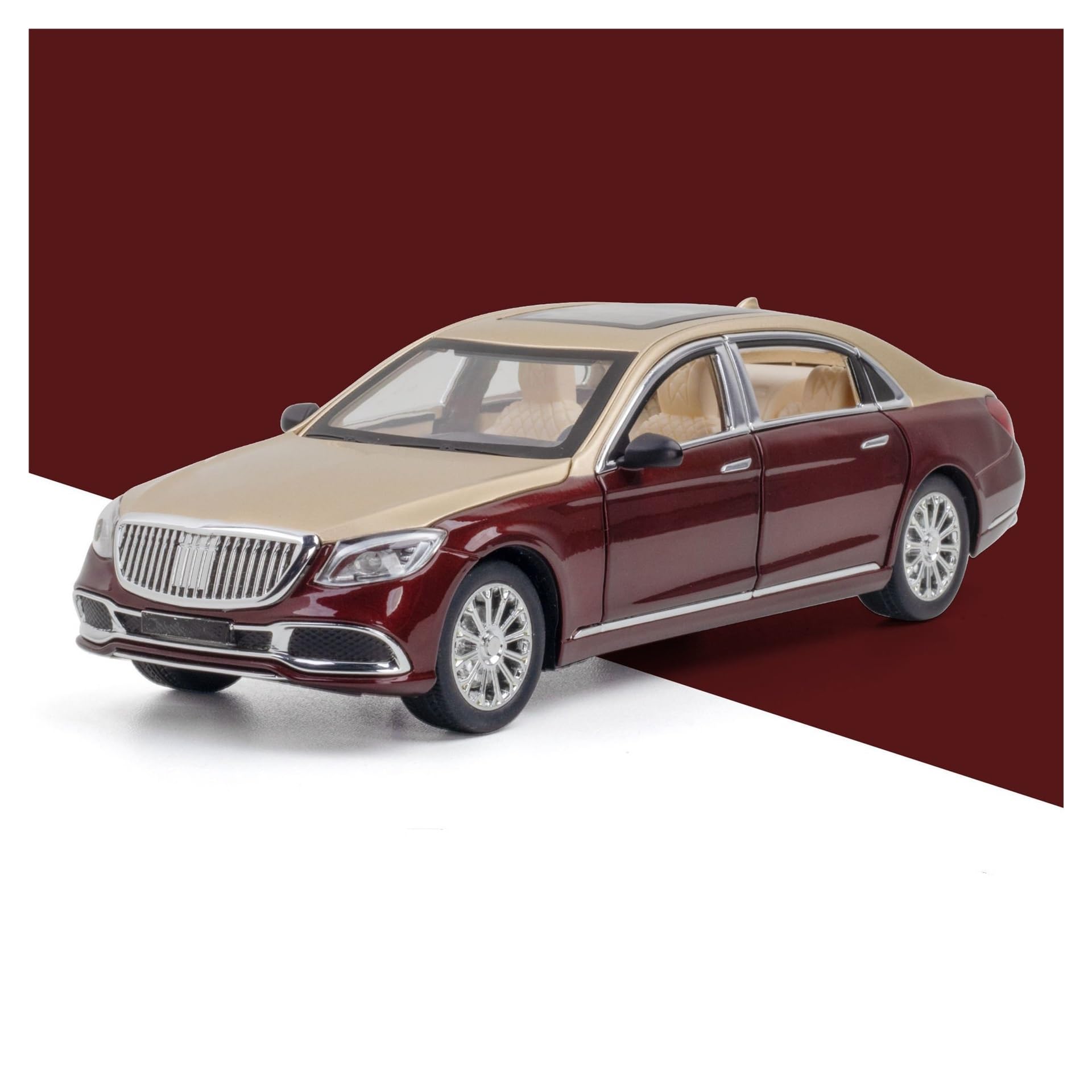 ONAIC Diecast Model 1:24 For Maybach S680 Alloy Metal Diecast Car Model Display Ornaments