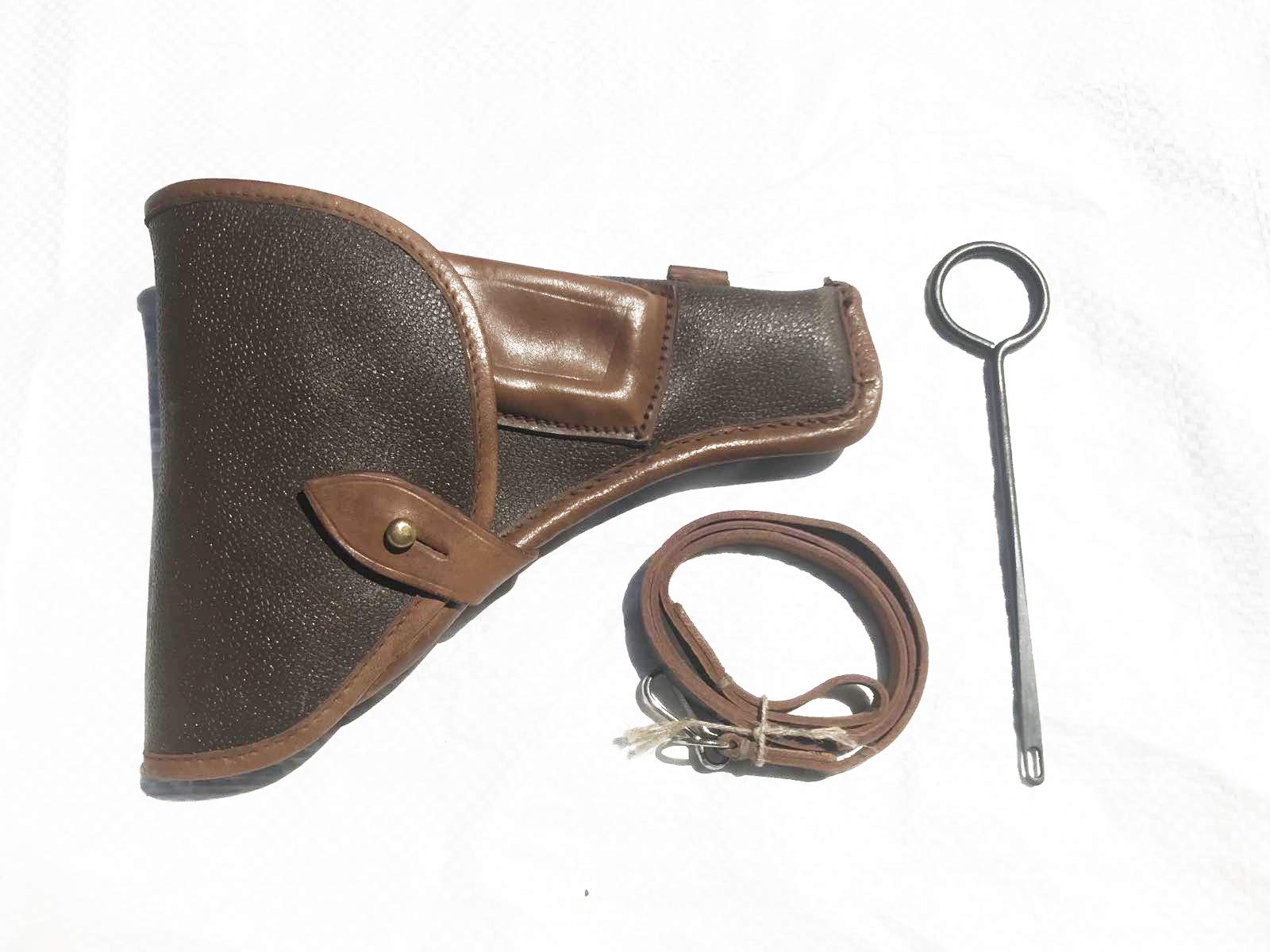 Soviet TT Tula Tokarev tarpauline Authentic Holster 3 in 1 Set with Cleaning Rod and Sling