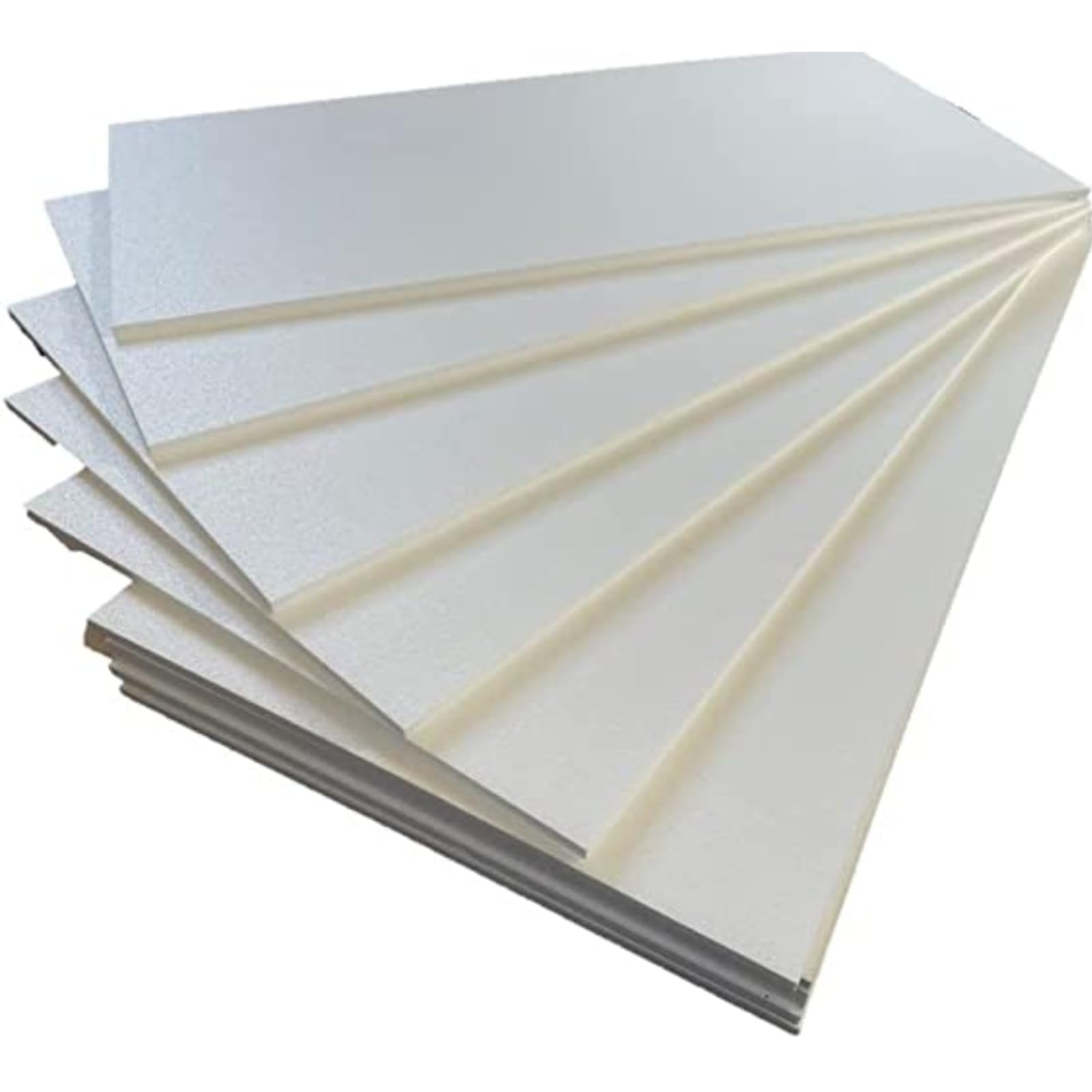 Pannelli In Polistirolo 20 pezzi Lastre Fogli 100x50cm Spessore 2cm Multiuso Isolamento Termico Acustico Densità 15kg/mc Isolante Ideali per Copertura Imballaggio Coibentazione Cappotto