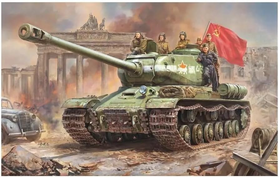5160 1/35 Soviet JS-2 Model 1944 Heavy Tank [Workable Tracks] Military Model Kit