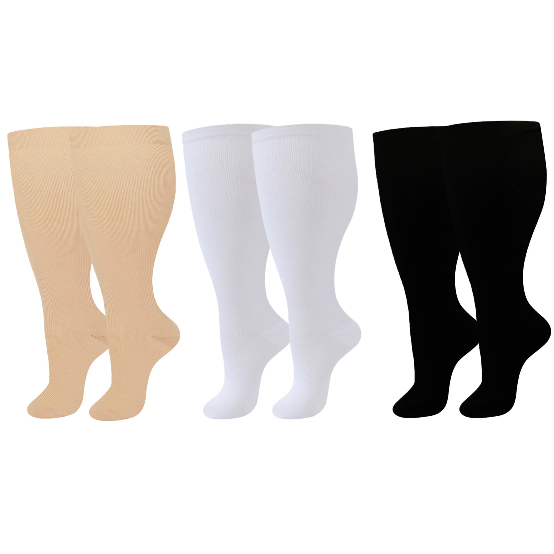 MEIION Noriva Calze BambooFlow a Compressione, Uomo e Donna,Traspirante e confortevole, ad alta elasticità,antiscivolo,per Corsa,Viaggi