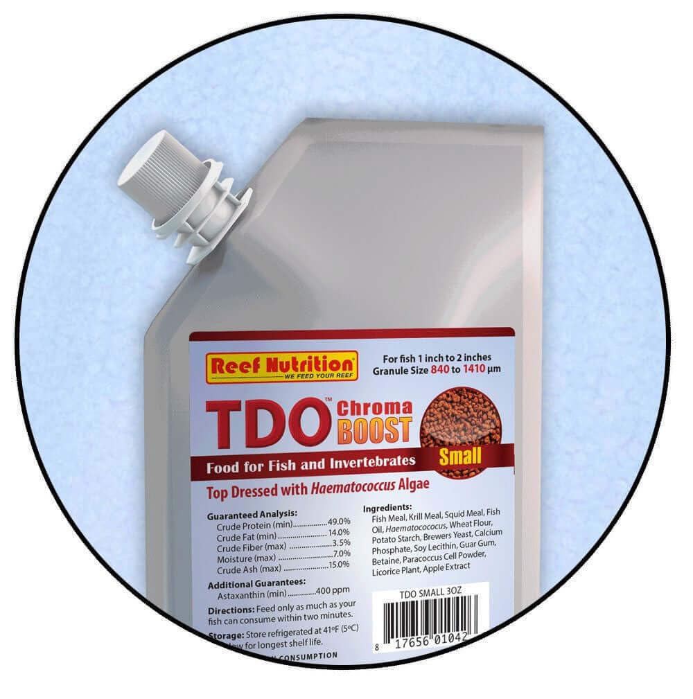 Reef Nutrition TDO Chroma Boost Large Pellets 3 oz