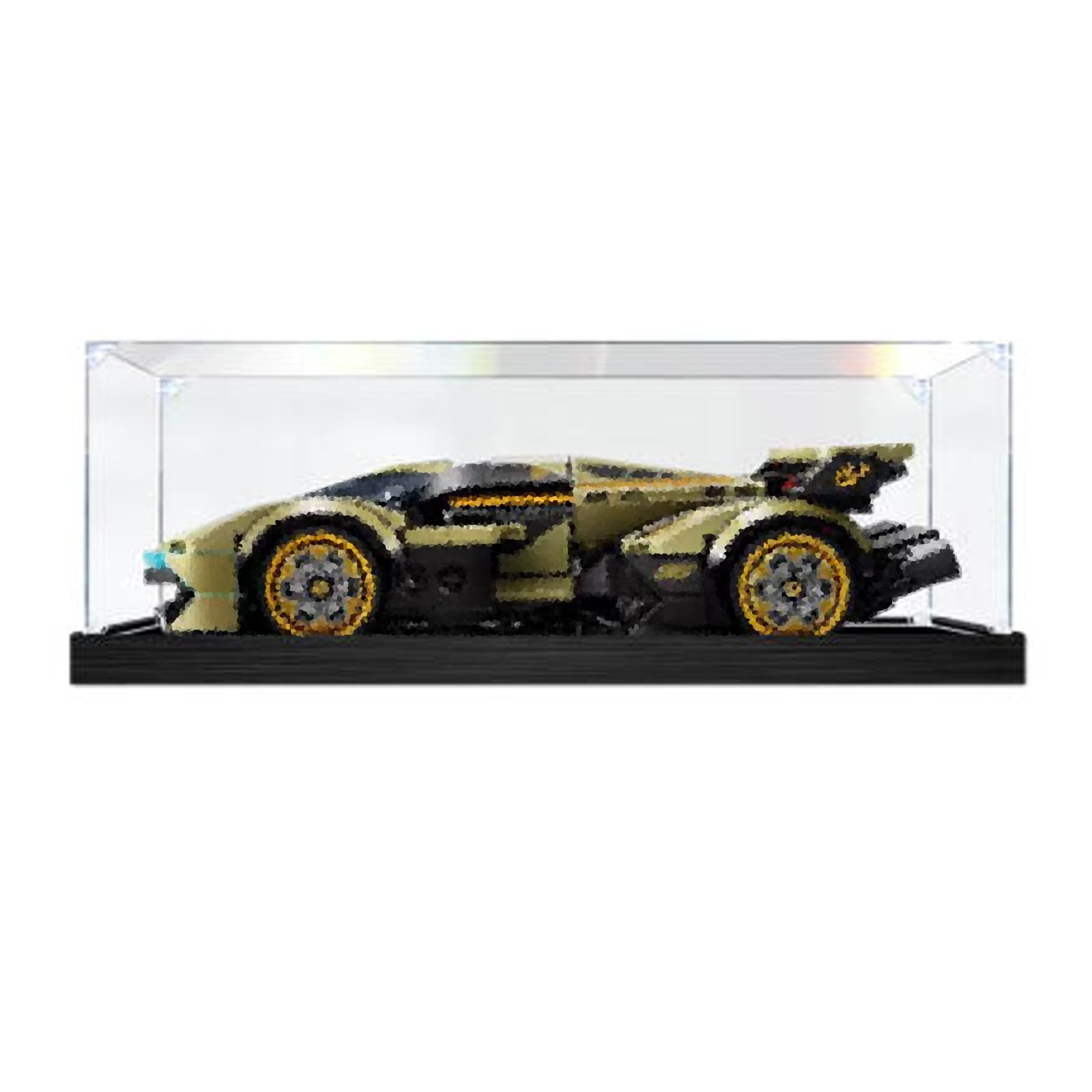 Clear Acrylic Display Case for Lego 76923 Racing (2mm)