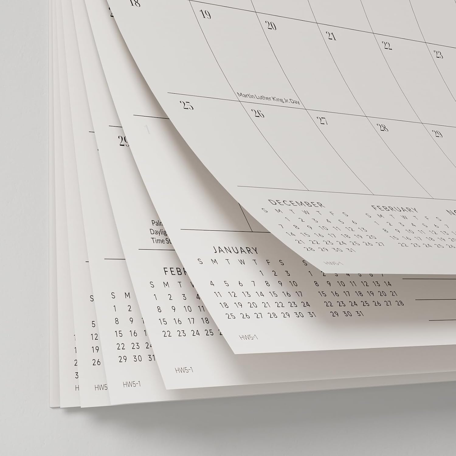 Jotsome Large Wall Calendar 2026-2027, Monthly Wall Calendar From Now to June 2027 17 x 22 inch in Home and Office for Easy Organizing (Now - Jun 2027, 17" x 22")