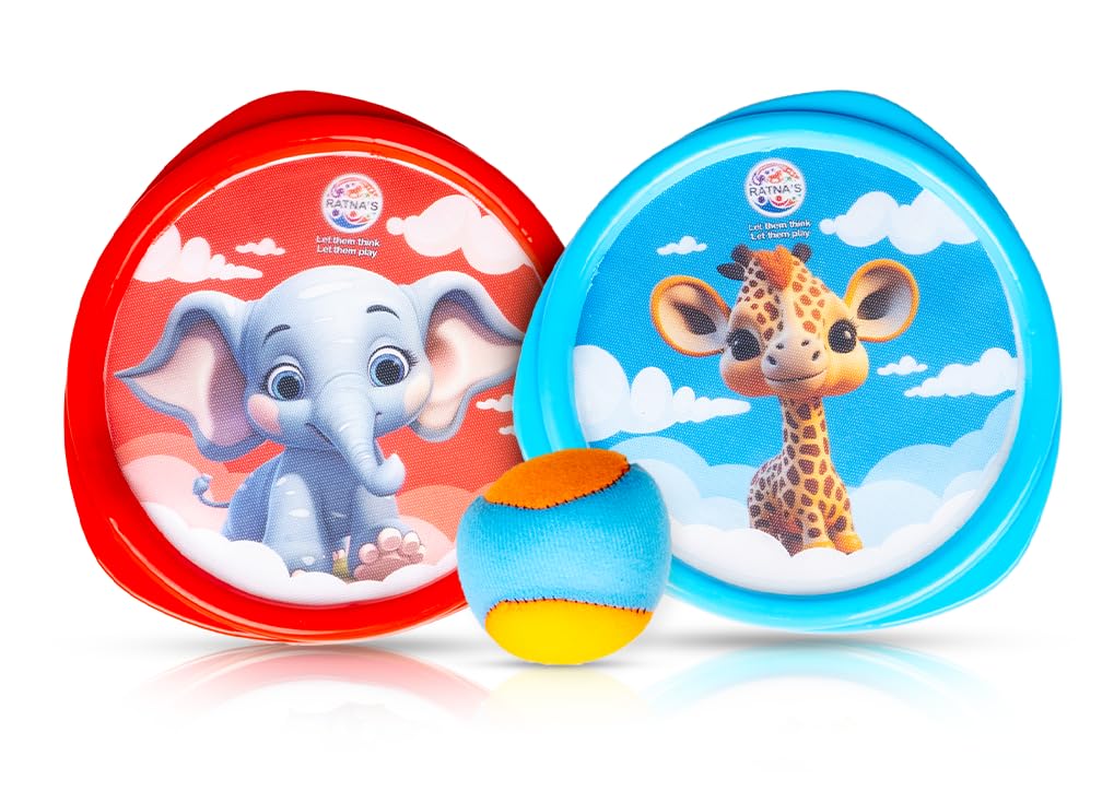 Ratna's Toss & Catch 2 Players Outdoor Activity Toy for Kids 3+ Years