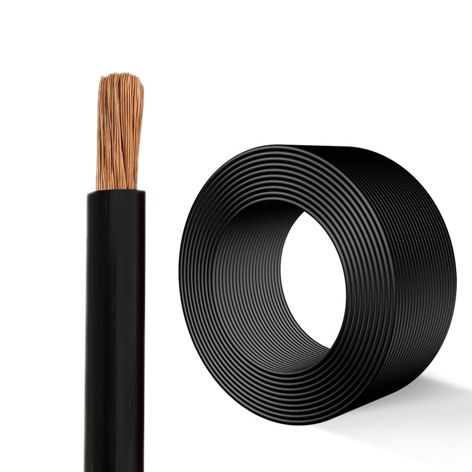 Cable BVR de cobre puro de 1,50 mm² con aislamiento de PVC de alta seguridad 450/750 V