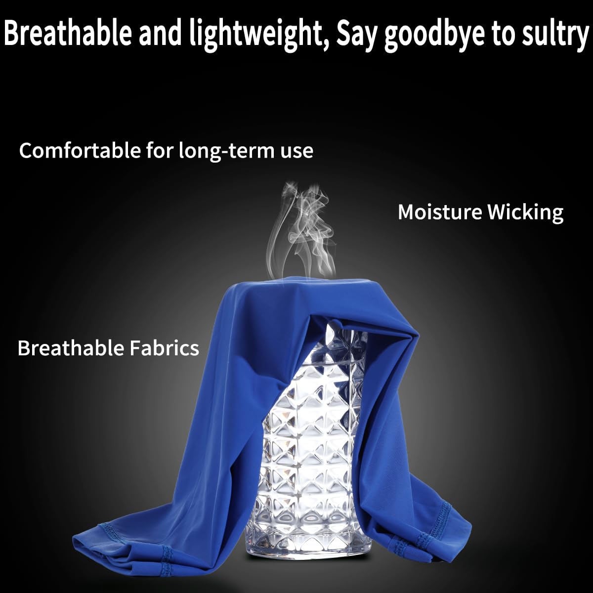 Achiou Bufanda de cuello refrescante, máscara de protección UV para hombres y mujeres, suave, resistente al viento, senderismo, ciclismo, correr