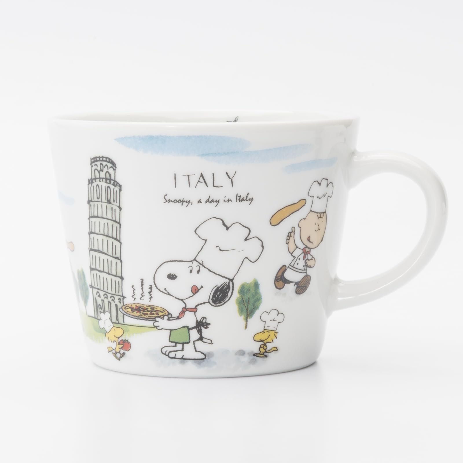 Amazon.com: Peanuts 889233 Snoopy World Travel Italy Mug, Cup