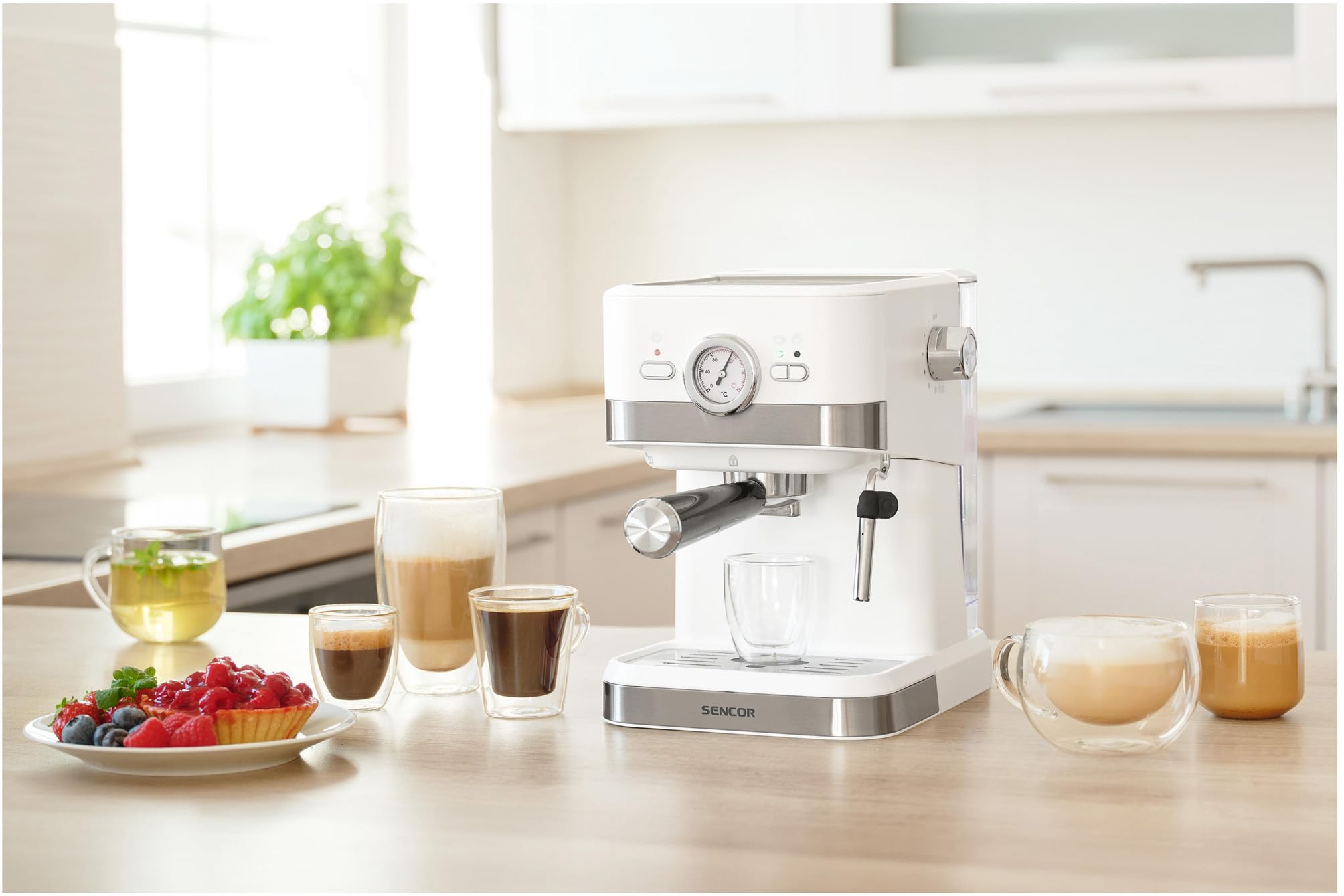 SENCOR MACHINE A CAFE EXPRESSO ET CAPUCINO SES 1720WH