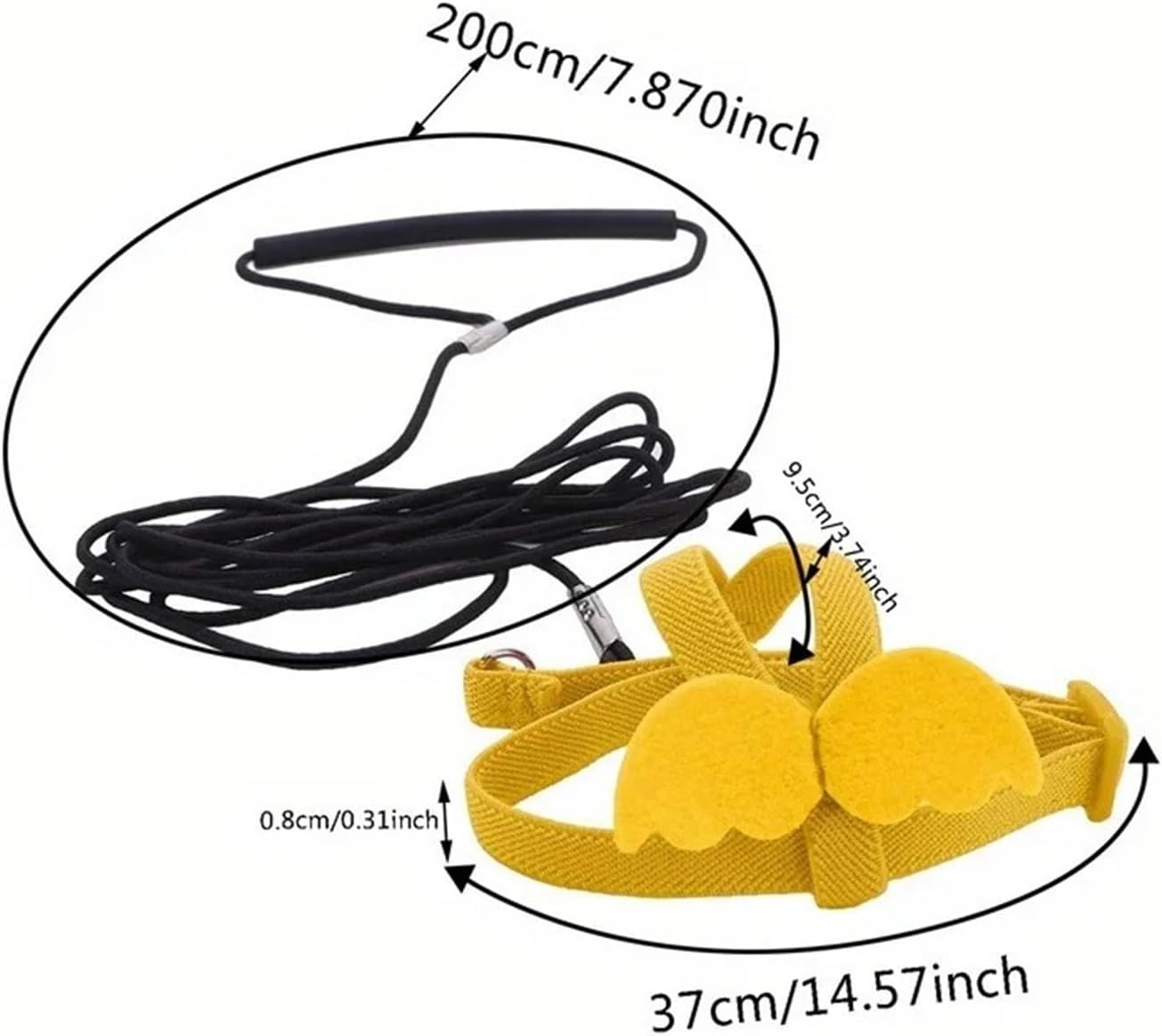 Bird Leash 12-Piece Parrot Bird Harness Leash Set - Anti-Bite Training Tool for Outdoor Flying, Essential Supplies for Cockatiel & Small Birds for Restrain Birds During Outdoor Activities/Play(Red)