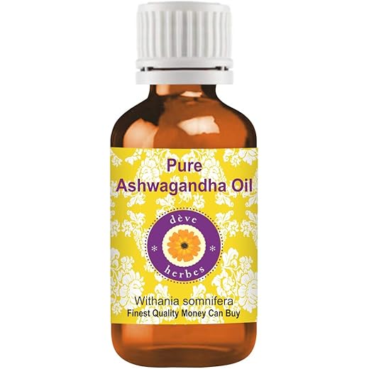 Deve Herbes Ashwagandha Oil 100ml - Pure Blend
