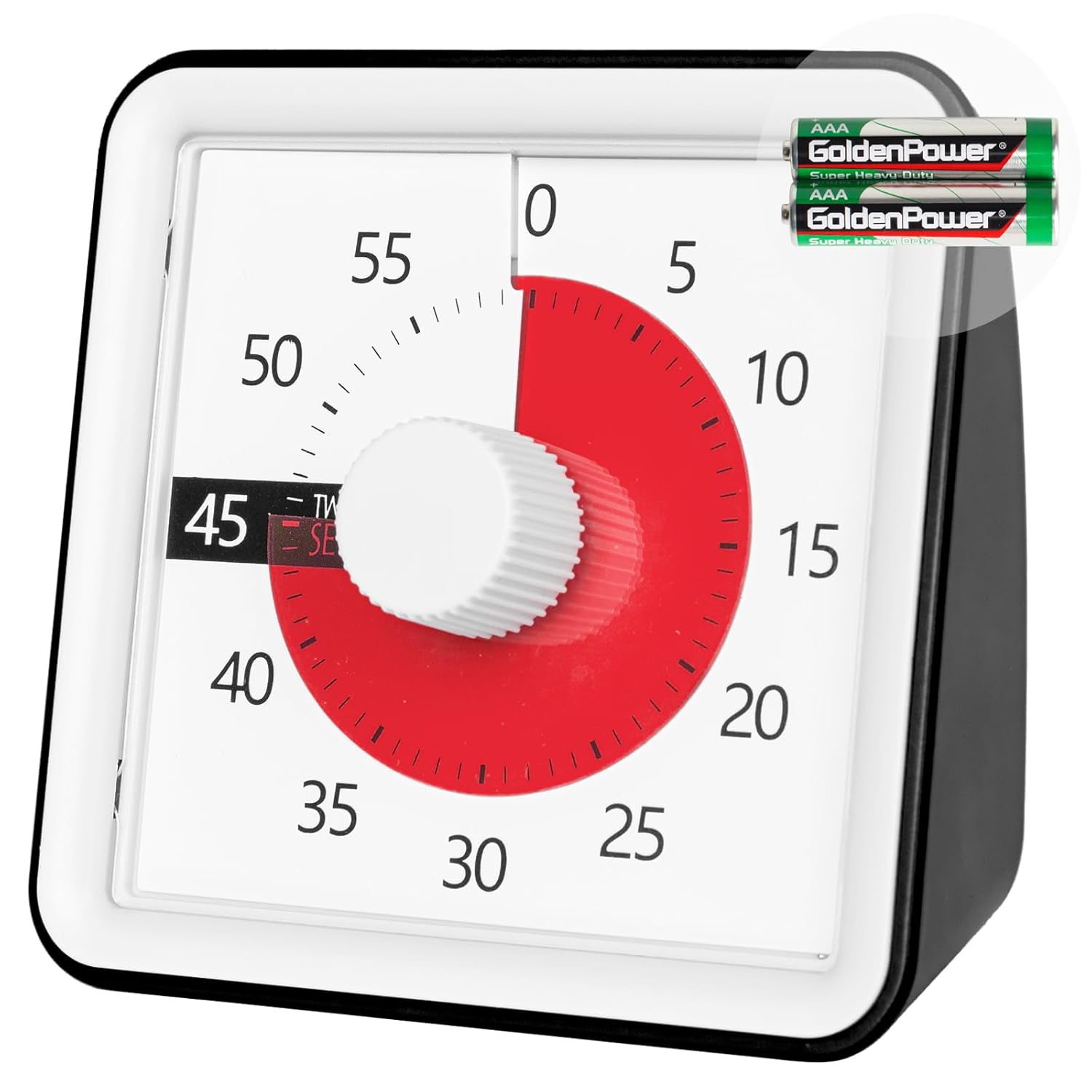 Buy Countdown Timer 3 inch; 60 Minute 1 Hour Visual Timer Classroom Teaching Tool Office