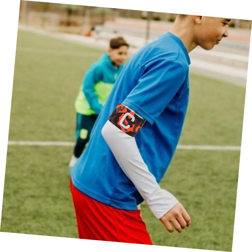 HEMOTON Cinghia da Braccio del di Calcio Braccio Elastico Imbottito Fascia da Braccio Elastica Regolabile Fascia da Braccio Regolabile Nylon