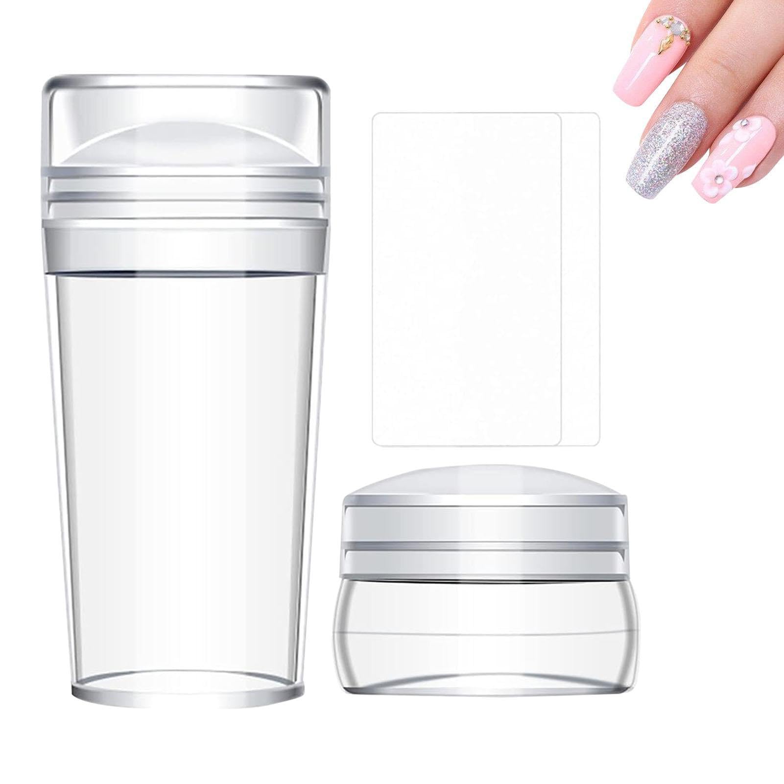 Amazon.co.jp: ネイルスタンパー フレンチチップ - 4 in 1 ネイル